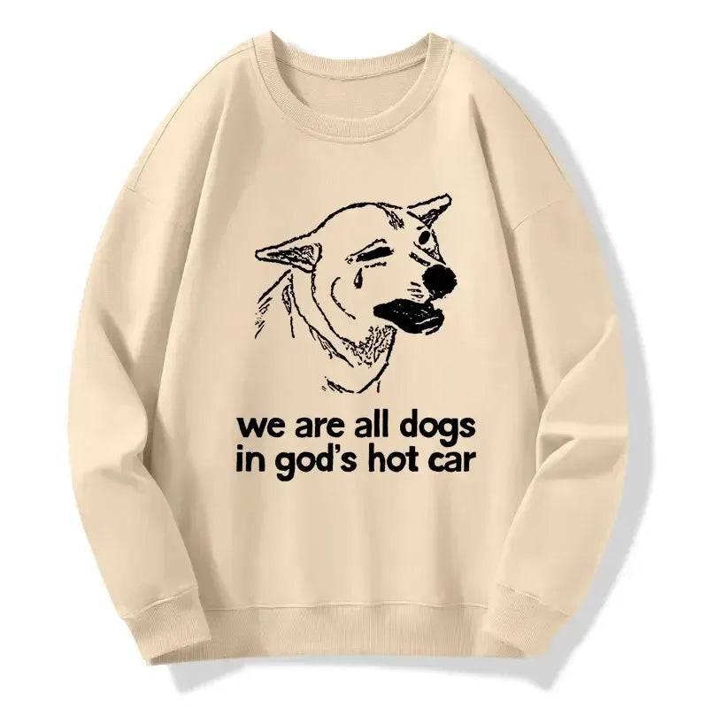 funny sad dog sweatshirt with free shipping