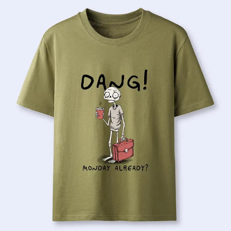 Unisex Skeleton Man Tee Gift for Him