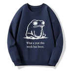 Kyoto-Lion This Week Feels Like A Whole Year Classic Sweatshirt