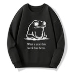 Kyoto-Lion This Week Feels Like A Whole Year Classic Sweatshirt
