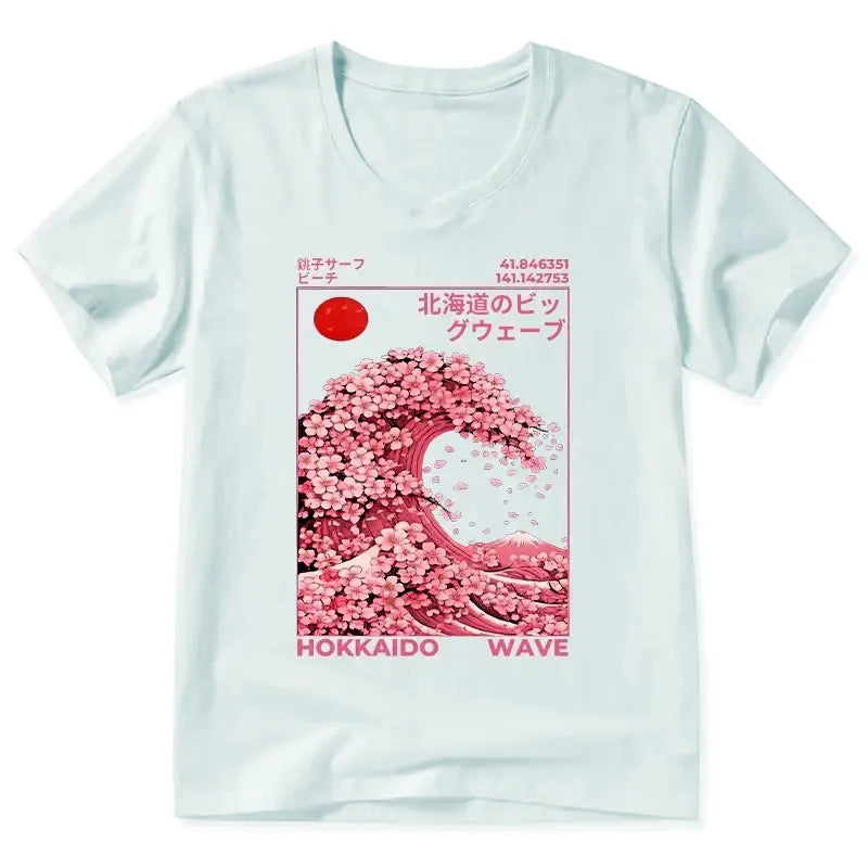 Kyoto Wave Classic Tee for Gift for Her