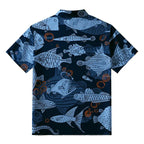 Japanese Fish Aloha Shirt for Vacation