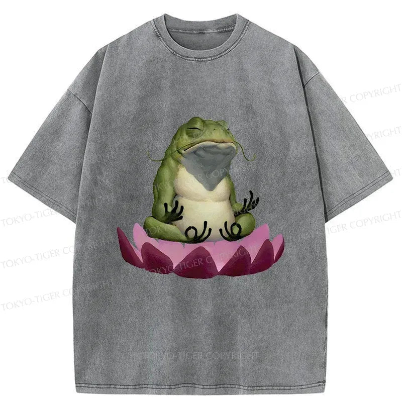 Japanese Zen Frog T-Shirt Gift Idea
