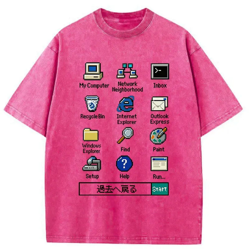 Kyoto Lion Washed Tee Streetwear