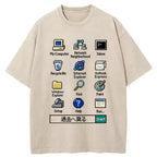 Retro Japanese T-Shirt for Summer