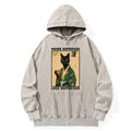 Kyoto-Lion More Caffeine Less Sadness Washed Hoodie
