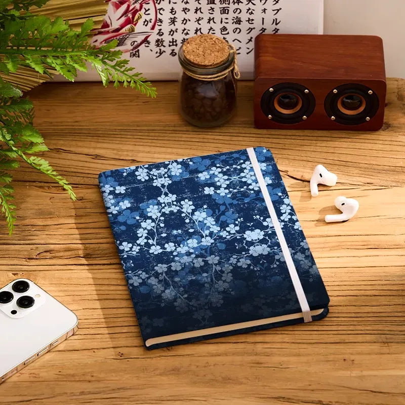 Kyoto-Lion Midnight Blossoms Notebook