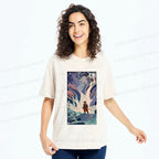 Washed T-Shirt Japanese Streetwear for Daily Wear