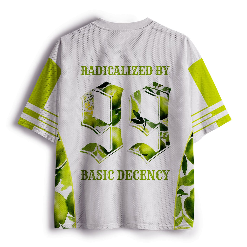 Kyoto-Lion Fresh Bloom£ºRadicalized By Basic Decency Mesh Jersey