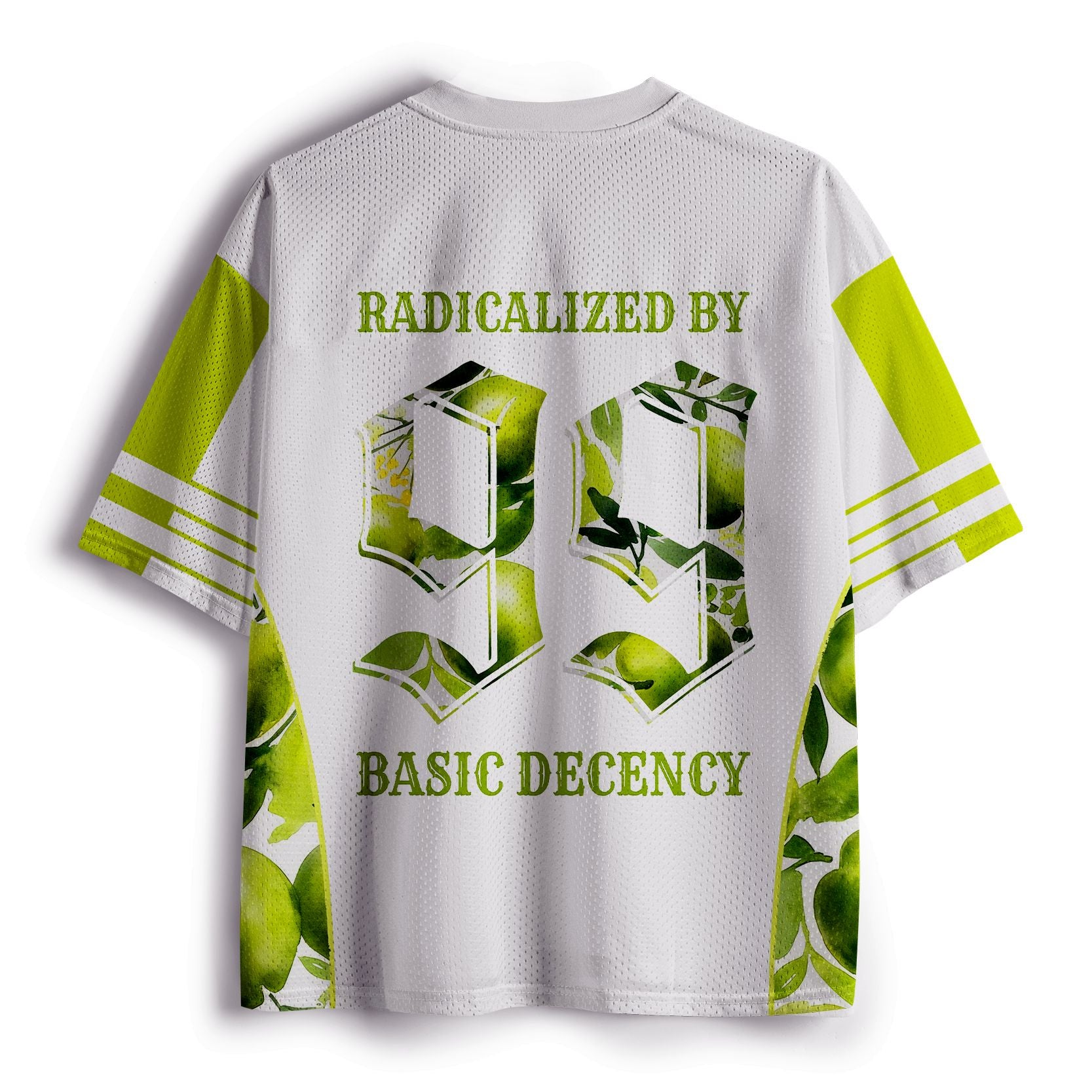 Kyoto-Lion Fresh Bloom£ºRadicalized By Basic Decency Mesh Jersey