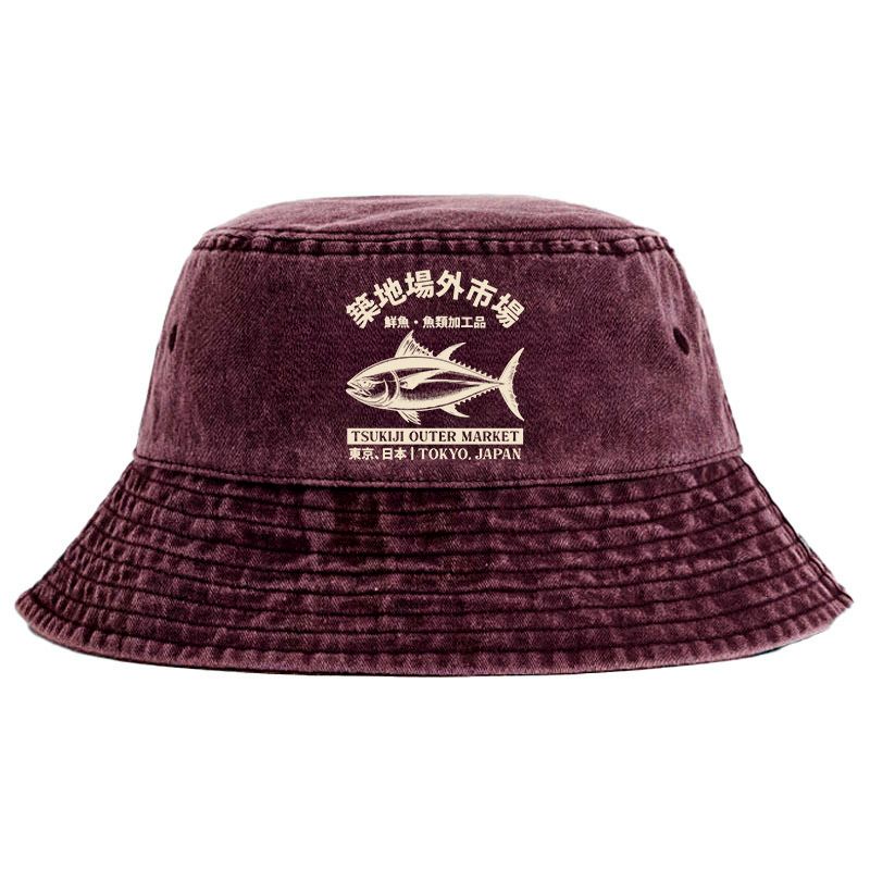 Vintage Japanese bucket hat free shipping