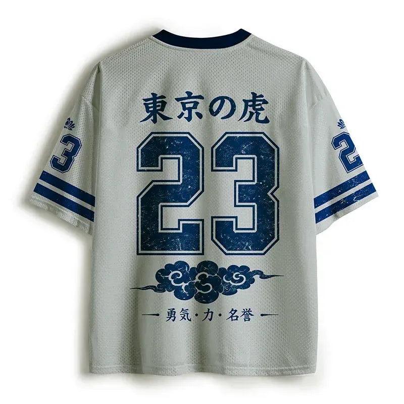 Kyoto-Lion Nishinomiya City Tiger Mesh Jersey