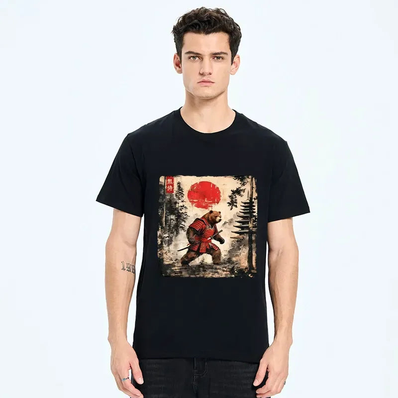 Vintage Samurai Bear Classic Tee