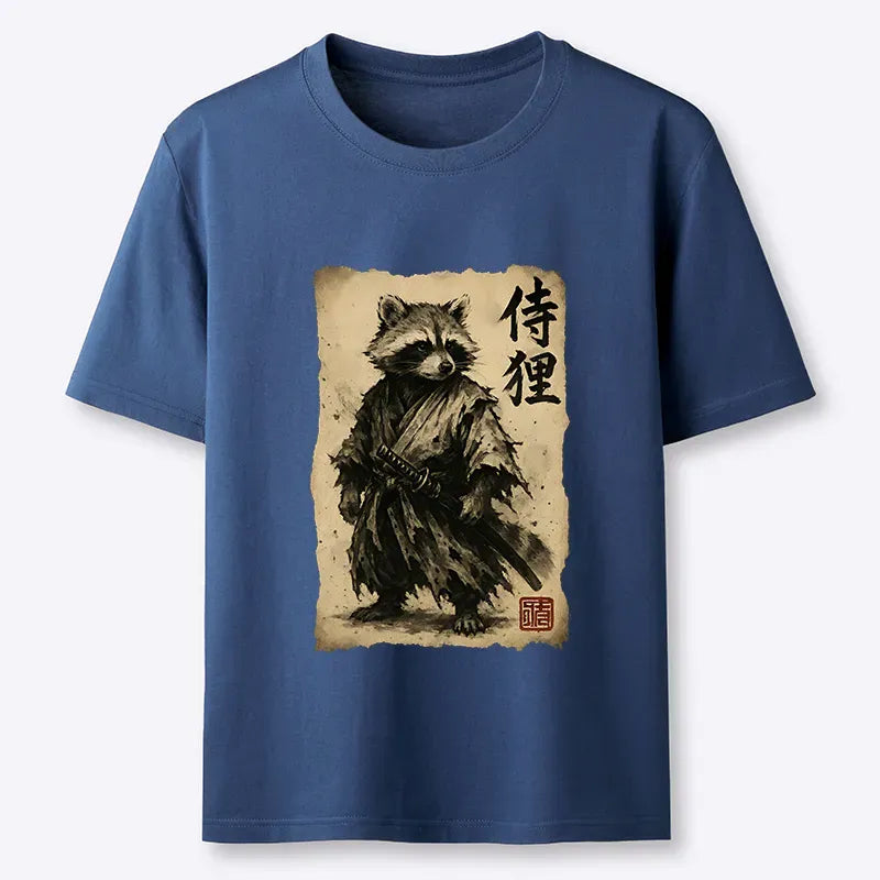 Trendy Japanese Samurai T-Shirt for Summer