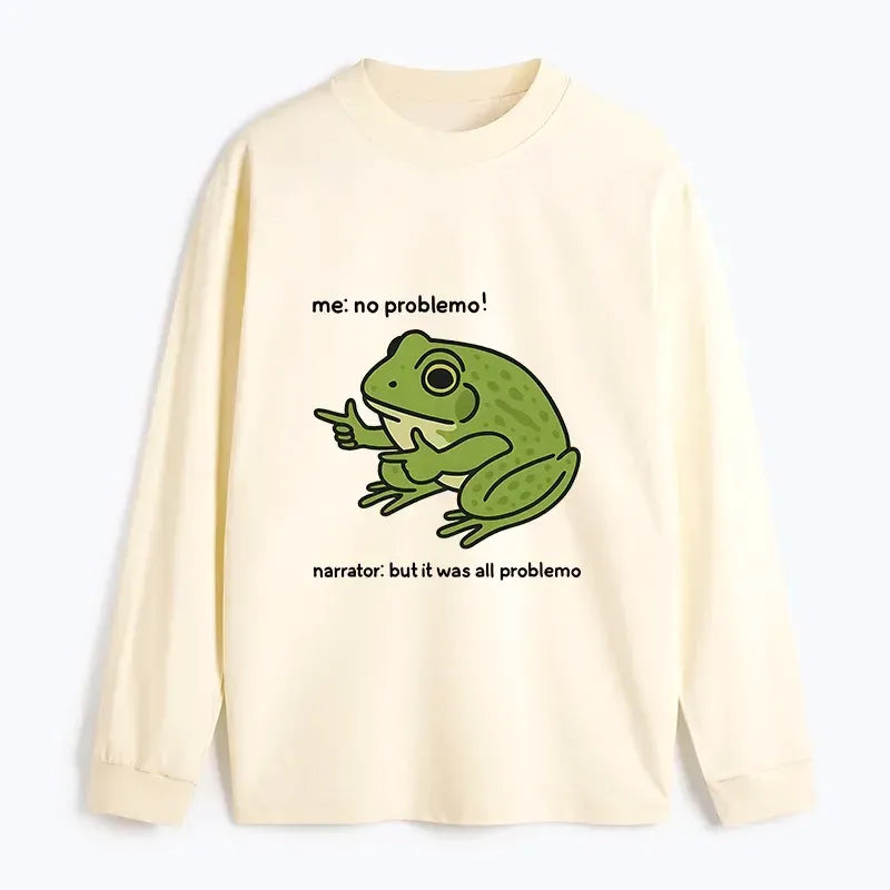 Sarcastic Frog Meme Shirt for Everyday
