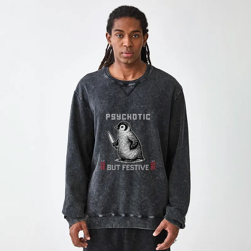 Japanese streetwear sweatshirt for Christmas