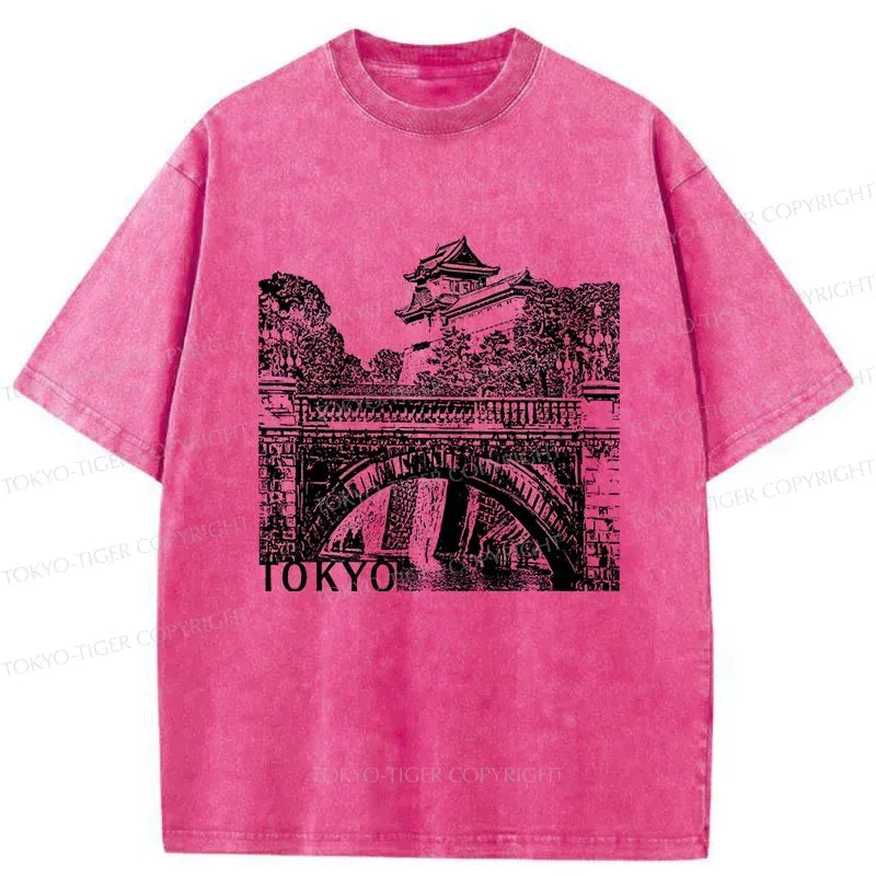 Vintage Kyoto Bridge Unisex T-Shirt