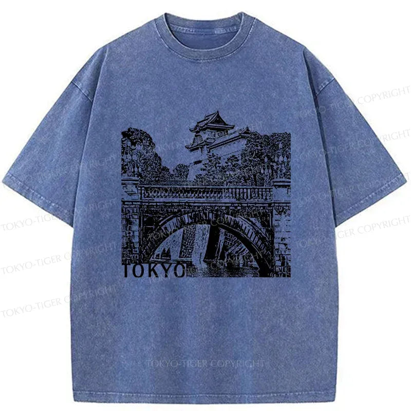 Vintage Kyoto Bridge Unisex T-Shirt