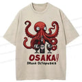 Drunk Octopus Washed T-Shirt