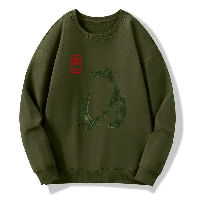 Unisex Comfortable Frog Sweatshirt