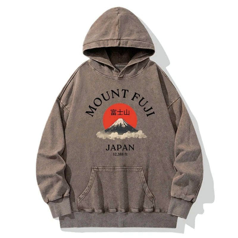 Japanese Mount Fuji Unisex Hoodie