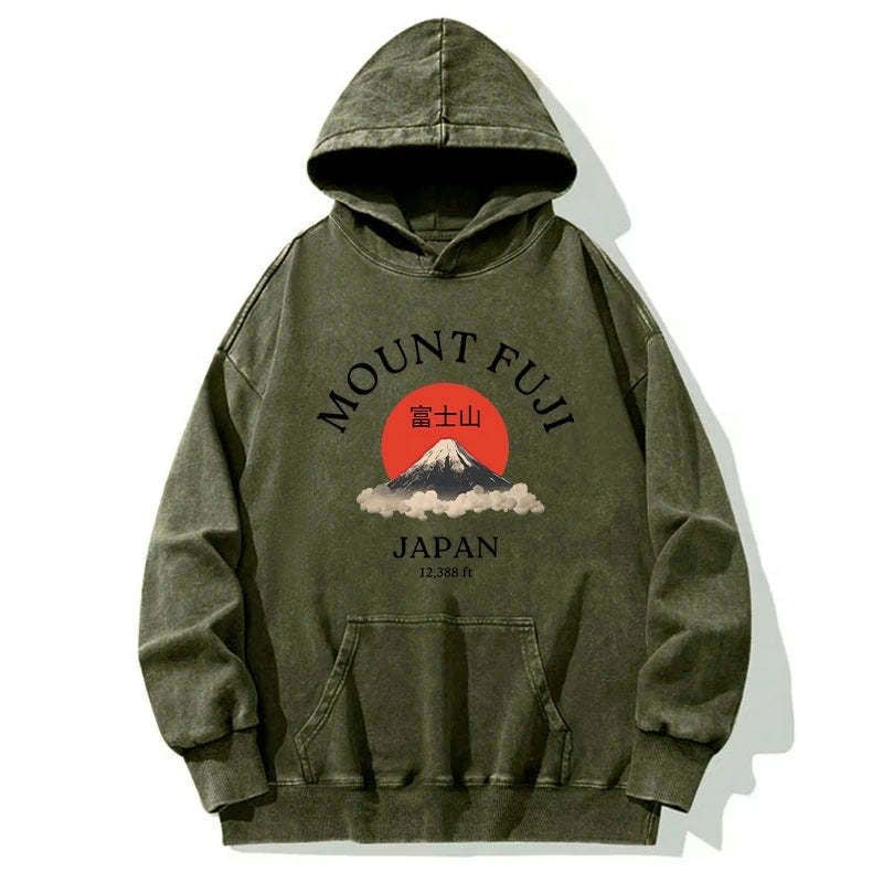 Japanese Mount Fuji Unisex Hoodie