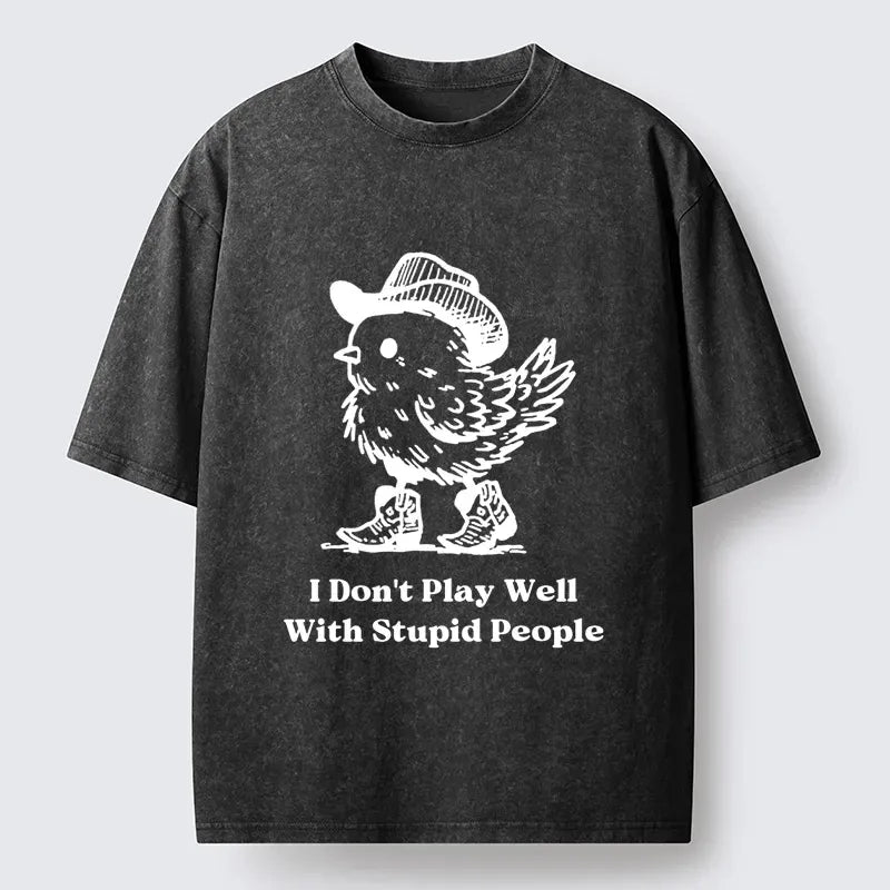 Unisex Cotton T-Shirt with Cowboy Bird Quote