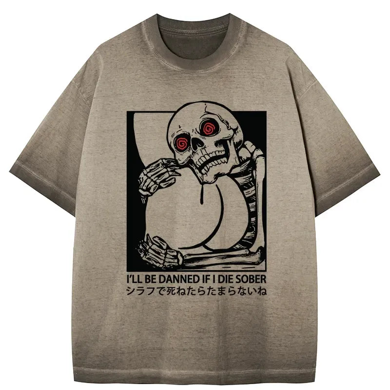 unisex vintage Japanese t-shirt with free shipping