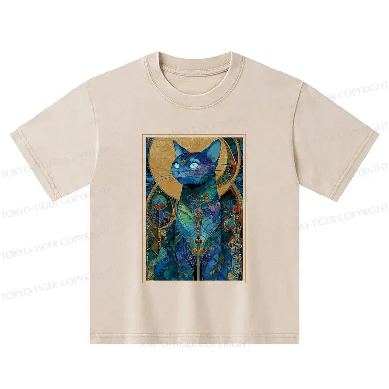 Kyoto Lion Cat T-Shirt for Kids
