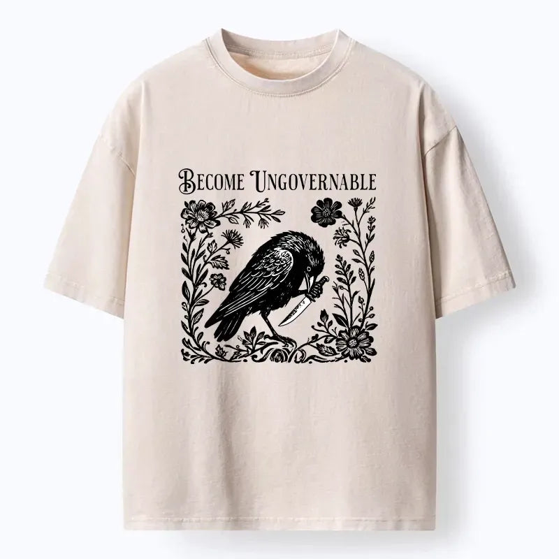 Washed Unisex T-Shirt for Streetwear