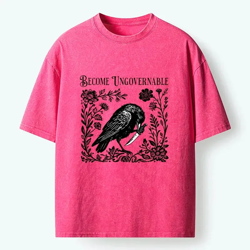 Washed Unisex T-Shirt for Streetwear