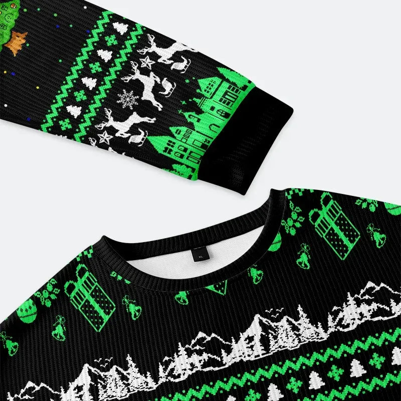 Kyoto-Lion It's Me Christmas Ugly Sweatshirt