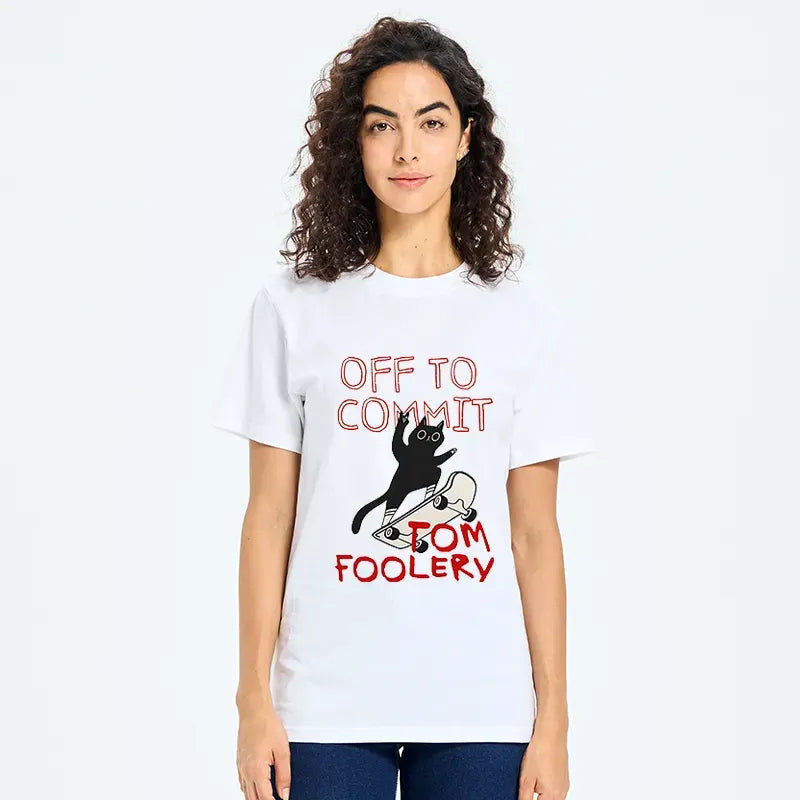 Funny cat t-shirt for holiday gift
