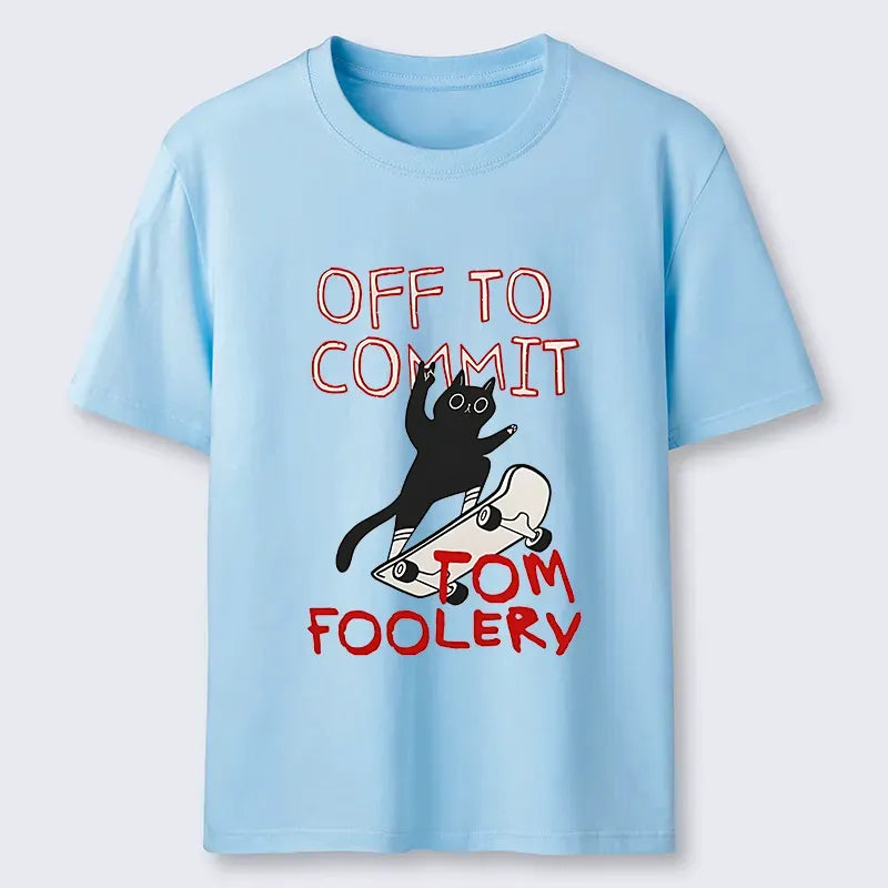 Japanese cat t-shirt for daily wear