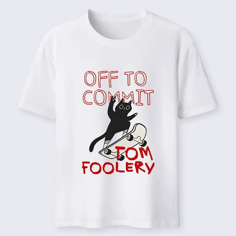 Funny cat t-shirt for holiday gift