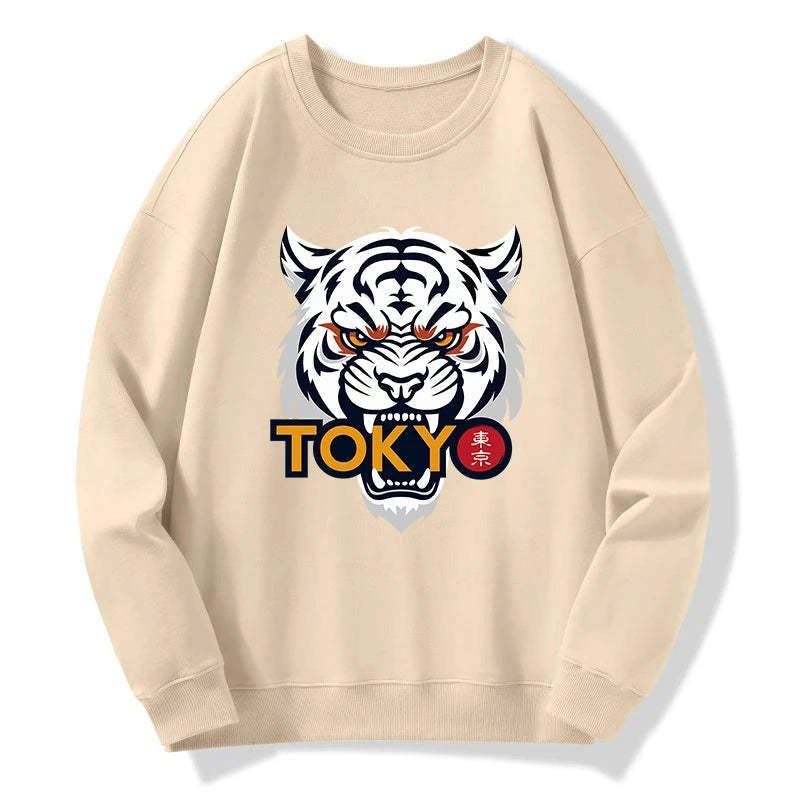 Kyoto Lion Hoodie Comfortable Daily Wear