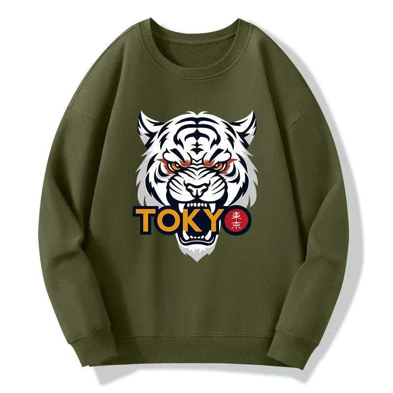 Japanese Lion Sweatshirt Free Shipping