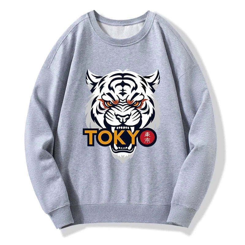 Kyoto Lion Hoodie Comfortable Daily Wear