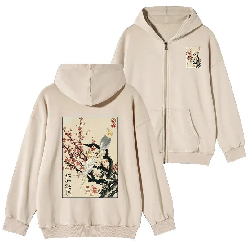 Kyoto lion hoodie for daily wear