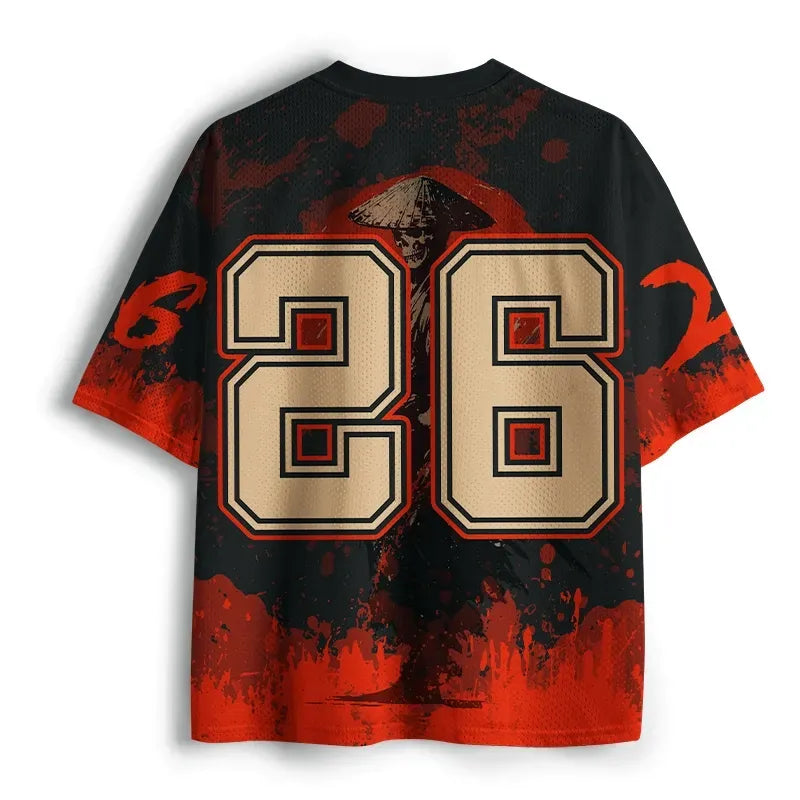 Kyoto-Lion Ghost Samurai Mesh Jersey