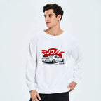 Kyoto lion vintage sweatshirt for men street style