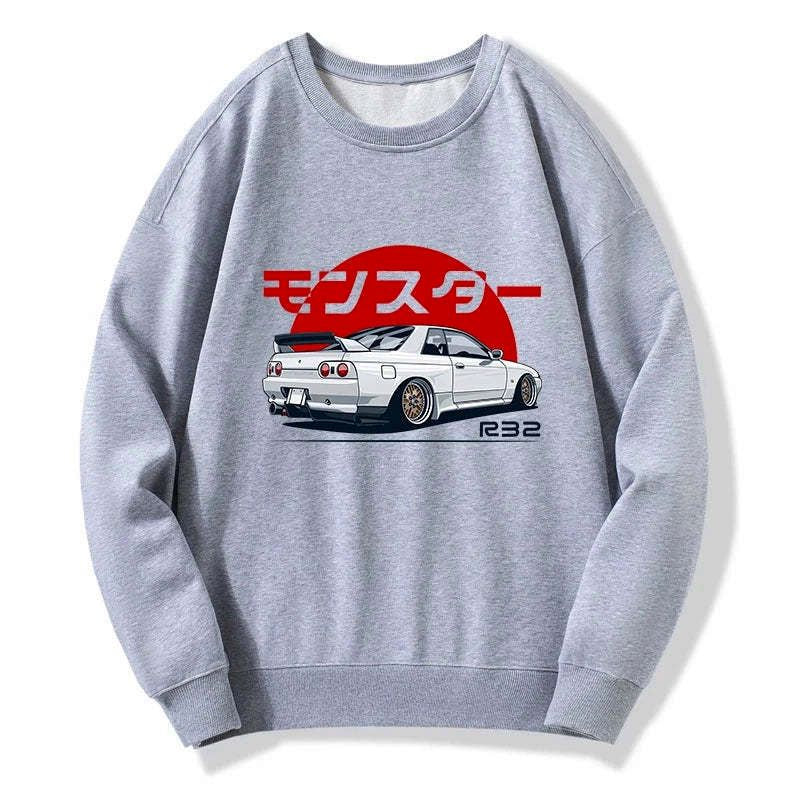Kyoto-Lion Monster. Skyline R32 GTR Sweatshirt