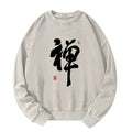 Best Seller Japanese Kanji Sweatshirt for Daily Wear