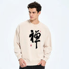Best Seller Japanese Kanji Sweatshirt for Daily Wear