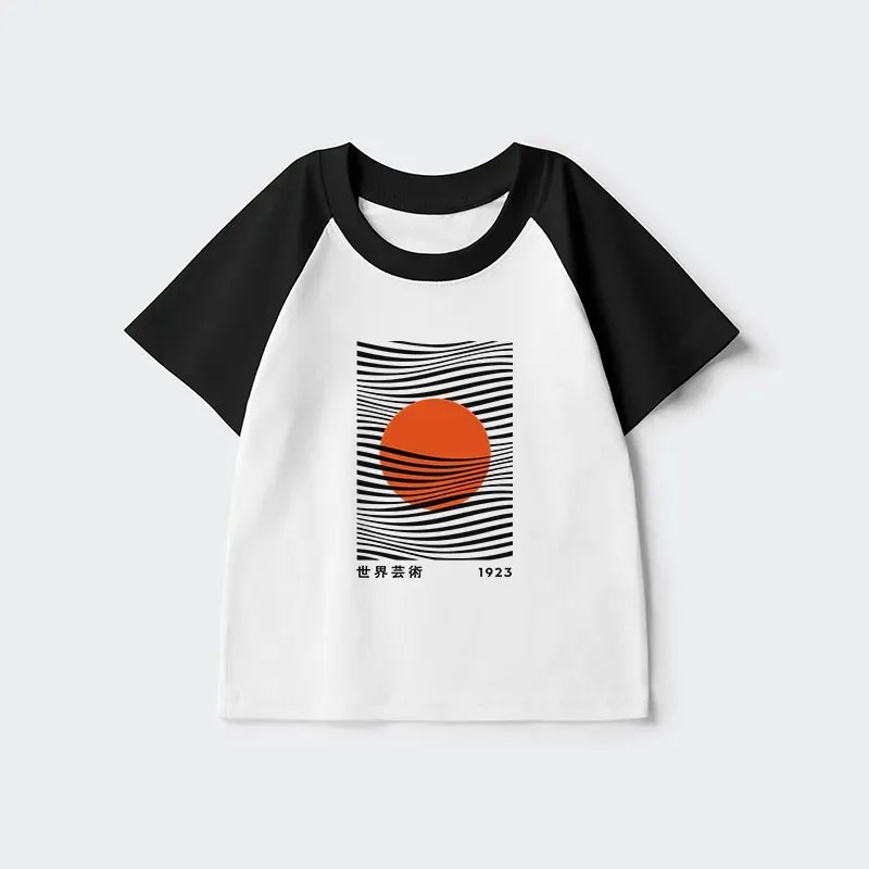 Soft Cotton Kyoto Lion T-Shirt for Kids