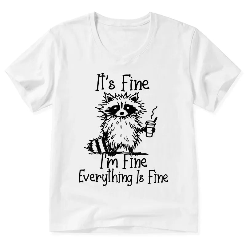 Funny Raccoon T-Shirt Best Seller for Men