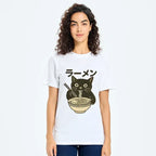 Japanese Cat Ramen T-Shirt