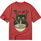 Japanese Cat Ramen T-Shirt
