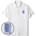 Kyoto-Lion Sardine Market Embroidered Polo T-Shirt
