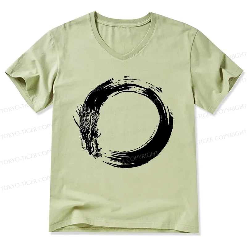 Classic Japanese V-Neck T-Shirt Best Seller